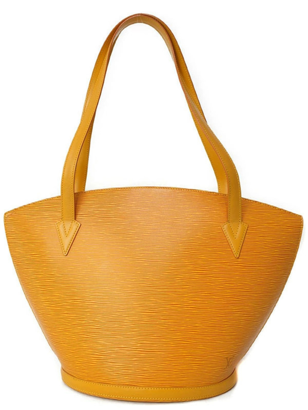Louis Vuitton Epi Saint Jacques Shopping Shoulder Bag Leather Gold